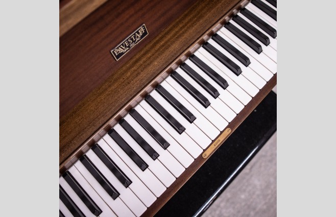 Used Eavestaff Mahogany Compact Upright Piano Trade Price Bargain (SN:06055) - Image 7